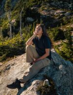 Moosehill Women's-Cargo-Hiking-Pants-High-Waisted Wide Leg Water Resistance Lightweight Stretch for Work Casual Outdoor - Image 8