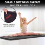 GoSports 2 inch Thick 6 ft x 2 ft Tri-Fold Exercise Fitness Mat - Great For Workouts, Yoga, Stretching - Image 5