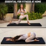 GoSports 2 inch Thick 6 ft x 2 ft Tri-Fold Exercise Fitness Mat - Great For Workouts, Yoga, Stretching - Image 7