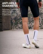 DANISH ENDURANCE Cycling Socks, Crew Length, Breathable, and Cushioned Bike Socks, for Men & Women, Unisex, 3-Pack - Image 5