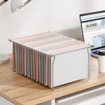 SUNEE Hanging File Folder Frame, Letter Size Files Holder Bars,17.5 Inches, Set of 2 - Image 7