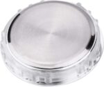 Hicarer 1-1/2 Inch (37 mm) Round Quartz Clock Insert Replacement Mini Quartz Movement Miniature Clock with Roman Numerals Fit 35 mm Diameter Hole White Dial - Image 6