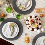 Placemats Set of 6, 13" Round Woven Table Mats, Cotton Rope Placemats for Kitchen and Dining Table, Farmhouse Wicker Rattan Place Mats for Decor, Non Slip, Heat Resistant Hot Pods, Dark Gray - Image 6