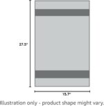 ALALAL Funny Bathing Cat Hand Towels Print Bath Towel Absorbent Soft Fingertip Towels Multipurpose Towels for Yoga Gym Spa Hotel Bathroom 27.5x15.7 inch - Image 7