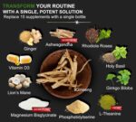 Super Calm Cortisol Supplement with Magnesium Glycinate, Ashwagandha KSM-66, L-Theanine, Phosphatidylserine, Ginkgo Biloba & Lions Mane for Calm, Focus, Mental Clarity, Relaxation, Sleep, Energy - Image 4