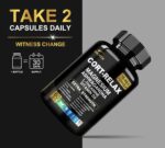 Super Calm Cortisol Supplement with Magnesium Glycinate, Ashwagandha KSM-66, L-Theanine, Phosphatidylserine, Ginkgo Biloba & Lions Mane for Calm, Focus, Mental Clarity, Relaxation, Sleep, Energy - Image 6
