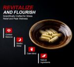 Super Calm Cortisol Supplement with Magnesium Glycinate, Ashwagandha KSM-66, L-Theanine, Phosphatidylserine, Ginkgo Biloba & Lions Mane for Calm, Focus, Mental Clarity, Relaxation, Sleep, Energy - Image 7