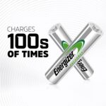 Energizer Recharge Universal Rechargeable AAA Batteries (8 Pack), Triple A Batteries - Image 4