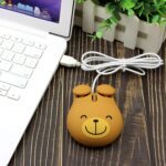 Cute Animal Bear Shape USB Wired Corded Mouse Optical Mice for Notebook PC Laptop Computer 1600DPI 3 Buttons with 3.2 Feet Cord (Brown) - Image 6