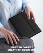 NOKBABO for iPad 11th 10th Generation Case with Keyboard, Magnetic Wireless Detachable Folio case with Pencil Holder, Keyboard for iPad 11th(A16,2025) & ipad 10th Generation(2022) - Black - Image 6