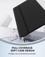 NOKBABO for iPad 11th 10th Generation Case with Keyboard, Magnetic Wireless Detachable Folio case with Pencil Holder, Keyboard for iPad 11th(A16,2025) & ipad 10th Generation(2022) - Black - Image 7