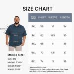 Big and Tall Mens Polo Shirt Moisture Wicking Sport Golf Shirts 2XL-6XL - Image 3