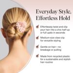 Kitsch Medium Hair Clips for Women – Strong Hold Claw Clips for Thick or Thin Hair – Recycled Plastic, Non-Slip, Durable – Cherry Print | Ideal Gifts for Women – 1pc - Image 7