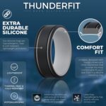 ThunderFit Men Silicone Wedding Rings 2 Layers, Rubber Engagement Bands 8mm Wide 2mm Thick - 1/4/7 Variety Multipack - Image 5