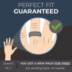 ThunderFit Men Silicone Wedding Rings 2 Layers, Rubber Engagement Bands 8mm Wide 2mm Thick - 1/4/7 Variety Multipack - Image 7