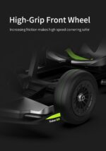 Gokart Front 80/60-5 Wheel Assembly Compatible with Segway Ninebot GoKart Kit/Kit2/Gokart Pro/Pro2, Karting Front Wheel Assembly Replacements Refit Original Accessories (Front Wheel Assembly 2pcs) - Image 5