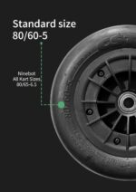 Gokart Front 80/60-5 Wheel Assembly Compatible with Segway Ninebot GoKart Kit/Kit2/Gokart Pro/Pro2, Karting Front Wheel Assembly Replacements Refit Original Accessories (Front Wheel Assembly 2pcs) - Image 7