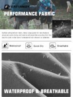 Men's Lightweight Hiking Pants Quick Dry Waterproof Stretch Travel Fishing Camping Work Cargo Pants Zipper Pockets - Image 6