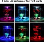 Betta Fish Tank, 360 Aquarium with LED Light, 1 Gallon Fish Bowl, Small Fish Tank Starters Kit, Beta Fish Tank Aautomatic Cleaning as Desktop Decoration for Office Home Room Decor - Image 4