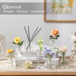 Glasseam Clear Glass Vases for Centerpieces: Mini Flower Vase Set 42Pcs Bud Vases in Bulk - Modern Small Vases for Home Room Wedding Party Dining Table Center Decor - Image 7