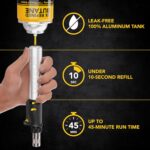 LEXIVON Butane Soldering Iron Multi-Purpose Kit | Cordless Self-Igniting Adjustable Flame 7-Tip Set | Pro Grade 125-Watt Equivalent (LX-770) - Image 5