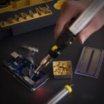 LEXIVON Butane Soldering Iron Multi-Purpose Kit | Cordless Self-Igniting Adjustable Flame 7-Tip Set | Pro Grade 125-Watt Equivalent (LX-770) - Image 8