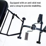 Pedal Exerciser Bike Hand Arm Leg and Knee Peddler Adjustable Fitness Equipment for Seniors, Elderly Home Pedal Exercise Bike for Total Body, with Gift Box & Monitor - Image 7