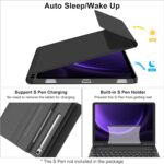 Keyboard Case for Galaxy Tab S10 Lite/ S10 FE /S9 FE 5G 10.9 /S9 11 Inch, Detachable Wireless Keyboard, Slim Folio Stand Magnetic Cover with S Pen Holder Support Wireless Charging, Auto Wake/Sleep - Image 4