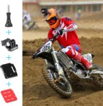 HSU Grab Bag for GoPro, Including Quick Release Buckle Mount, J-Hook Buckle Mount, 3-Way Pivot Arms, Flat and Curved Adhesive Mounts, Thumbscrews and Wrench - Image 6