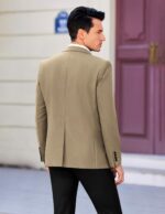 COOFANDY Mens Casual Sport Coat Regular Fit Lightweight Blazers Jacket Two Button Business Suit Jackets - Image 4