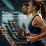 Smart Health Ring for Women Men, Fitness Tracker Ring with Heart Rate, Blood Oxygen, Sleep Tracker, Step Tracker, No Subscription Fee, IP68 Waterproof Smart Ring for iphone & Android (Black, 13#) - Image 5
