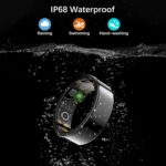 Smart Health Ring for Women Men, Fitness Tracker Ring with Heart Rate, Blood Oxygen, Sleep Tracker, Step Tracker, No Subscription Fee, IP68 Waterproof Smart Ring for iphone & Android (Black, 13#) - Image 7