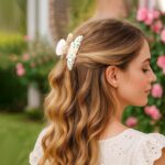 Initial Cherry Hair Clips for Women - Teen Girl Gifts Trendy Stuff, Fashion Letter Claw Clips Durable Hair Clip Cherry Print Hair Accessories | Wedding Bridesmaid Birthday Gifts, Letter B - Image 3