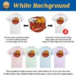 TransOurDream Tru-Iron on Heat Transfer Paper for Light Fabric (100 Sheets, 8.5x11") Printable Iron on Transfers Paper for Inkjet Printer & Teflon Paper for T Shirts - Image 7