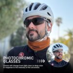 SCVCN Photochromic Sunglasses Sports Cycling Glasses for Men Women Youth Clear Glasses UV400 Protection MTB Running S87 - Image 3
