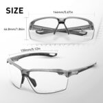 SCVCN Photochromic Sunglasses Sports Cycling Glasses for Men Women Youth Clear Glasses UV400 Protection MTB Running S87 - Image 6