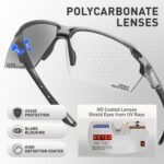 SCVCN Photochromic Sunglasses Sports Cycling Glasses for Men Women Youth Clear Glasses UV400 Protection MTB Running S87 - Image 7