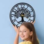 Big Wall Clock - Wall Clocks for Living Room Decor, Quiet and No Ticking Suitable for Wall Decor, Living Room Decoration, Kitchen Decoration - Image 4