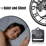 Big Wall Clock - Wall Clocks for Living Room Decor, Quiet and No Ticking Suitable for Wall Decor, Living Room Decoration, Kitchen Decoration - Image 5