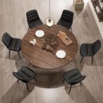 Kidol & Shellder Dining Chairs Set of 2, Modern Upholstered PU Leather Kitchen Side Chairs with Comfortable Back - Mid-Century Armless Chair for Dining Living Room Bedrooms, with Metal Legs (Black) - Image 9