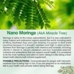 Moringa Capsules 2 Bottles | 800mg Pure Moringa Powder Capsules – Supports Energy, Immune Support, Gut Health, Green Superfood Contains Vitamins & Amino Acids - Image 4