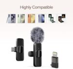 Professional Wireless Lavalier Lapel Microphone for iPhone, iPad, mini Video Recording Mic forInterview Video Podcast Vlog YouTube&Livestream, Noise Reduction, Plug &Play - Image 7