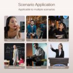 Professional Wireless Lavalier Lapel Microphone for iPhone, iPad, mini Video Recording Mic forInterview Video Podcast Vlog YouTube&Livestream, Noise Reduction, Plug &Play - Image 8