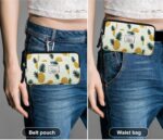 KAMO Multipurpose Canvas Horizontal Smartphone Pouch Cell Phone Holster with Belt Loop Pouch Bag Belt Pouches for Women Cellphone Holster for Women & Men - Image 3