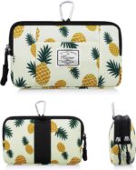 KAMO Multipurpose Canvas Horizontal Smartphone Pouch Cell Phone Holster with Belt Loop Pouch Bag Belt Pouches for Women Cellphone Holster for Women & Men - Image 6