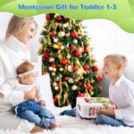 Montessori Toys for 1 Year Old Boy Girl, Musical Montessori Busy Board for 12-18 Month Age, Educational Montessori Toy for Toddlers 1-3, Birthday Gift for 1+ Year Old Boy Girl - Image 8