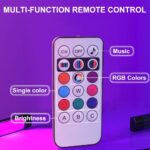 4Pcs LED Interior Car Lights Wireless with Remote, Portable USB Rechargeable Car Interior Led Night Light for Car Decor - Image 6