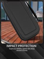 Orzly Case for Nintendo Switch 2 Protective Travel Carry Case with Screen Padding, Game Cards & microSD Slots with Zipped & Open Pockets for Console Accessories - Gift Box Edition - Image 7