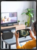 Orzly Case for Nintendo Switch 2 Protective Travel Carry Case with Screen Padding, Game Cards & microSD Slots with Zipped & Open Pockets for Console Accessories - Gift Box Edition - Image 9