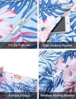 Tanst Sky Women's Sleeveless Golf Shirt Quick Dry Zip Up Workout Tennis Tops with Pockets - Image 6